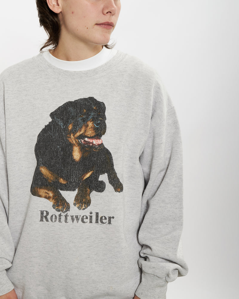 90s Rottweiler Sweatshirt <br>S