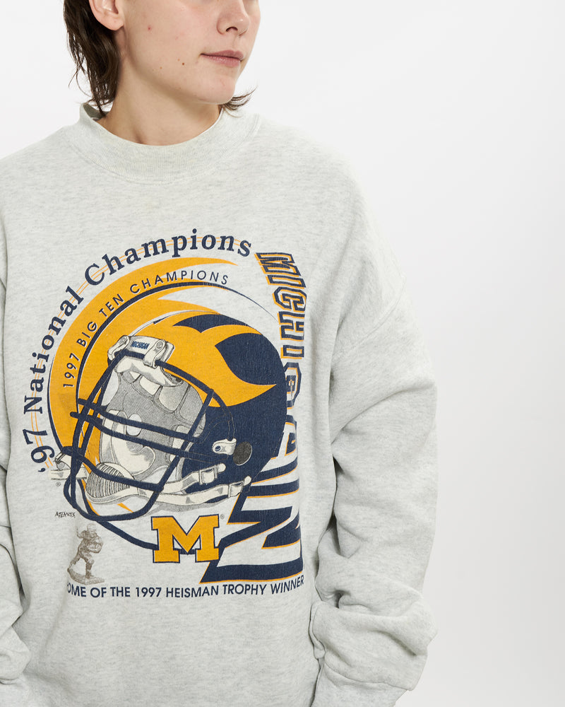 1997 NCAA University of Michigan Wolverines Sweatshirt <br>S