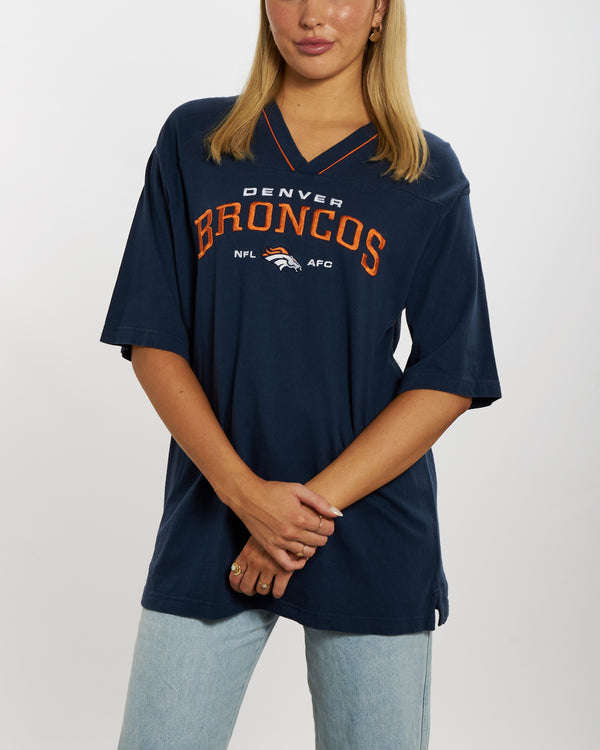 Vintage NFL Denver Broncos Tee <br>M , The Real Deal , newtown, sydney, australia, thrift store, opshop, preloved, secondhand, sustainable, retro, antique, 70s, 80s, 90s, 2000s, 00s, fashion, clothing, streetwear, trendy, garment, style, boutique, store, shop, archive, sale, cheap, best, top