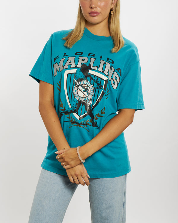 Vintage 1993 MLB Florida Marlins Tee <br>M