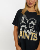 Vintage 90s NFL New Orleans Saints Tee <br>M , The Real Deal , newtown, sydney, australia, thrift store, opshop, preloved, secondhand, sustainable, retro, antique, 70s, 80s, 90s, 2000s, 00s, fashion, clothing, streetwear, trendy, garment, style, boutique, store, shop, archive, sale, cheap, best, top