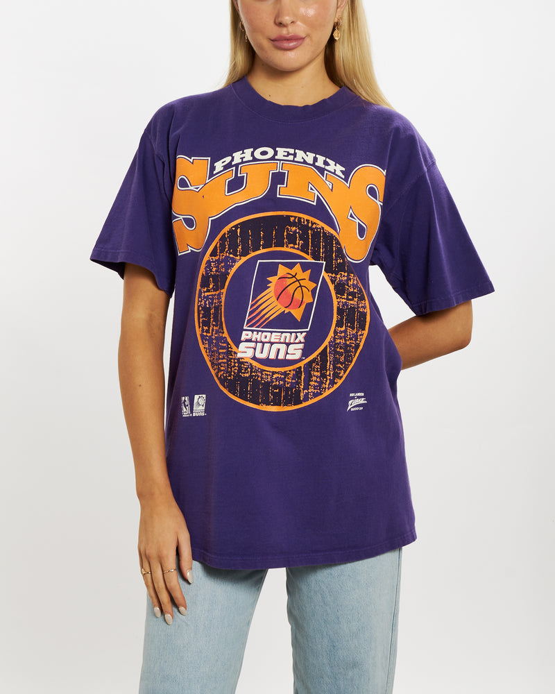 Vintage 90s NBA Phoenix Suns Tee <br>M , The Real Deal , newtown, sydney, australia, thrift store, opshop, preloved, secondhand, sustainable, retro, antique, 70s, 80s, 90s, 2000s, 00s, fashion, clothing, streetwear, trendy, garment, style, boutique, store, shop, archive, sale, cheap, best, top