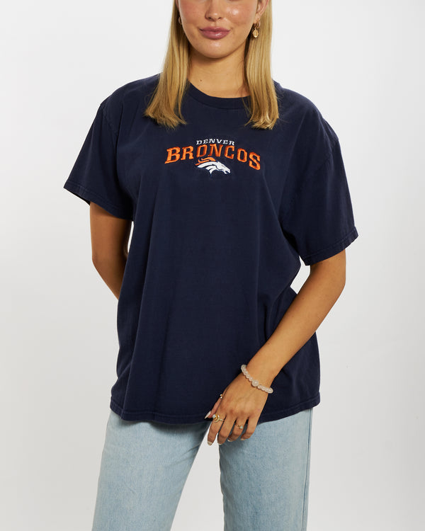 Vintage NFL Denver Broncos Tee <br>M , The Real Deal , newtown, sydney, australia, thrift store, opshop, preloved, secondhand, sustainable, retro, antique, 70s, 80s, 90s, 2000s, 00s, fashion, clothing, streetwear, trendy, garment, style, boutique, store, shop, archive, sale, cheap, best, top