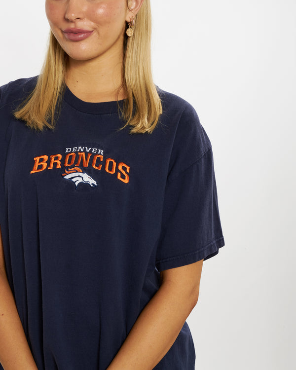 Vintage NFL Denver Broncos Tee <br>M , The Real Deal , newtown, sydney, australia, thrift store, opshop, preloved, secondhand, sustainable, retro, antique, 70s, 80s, 90s, 2000s, 00s, fashion, clothing, streetwear, trendy, garment, style, boutique, store, shop, archive, sale, cheap, best, top