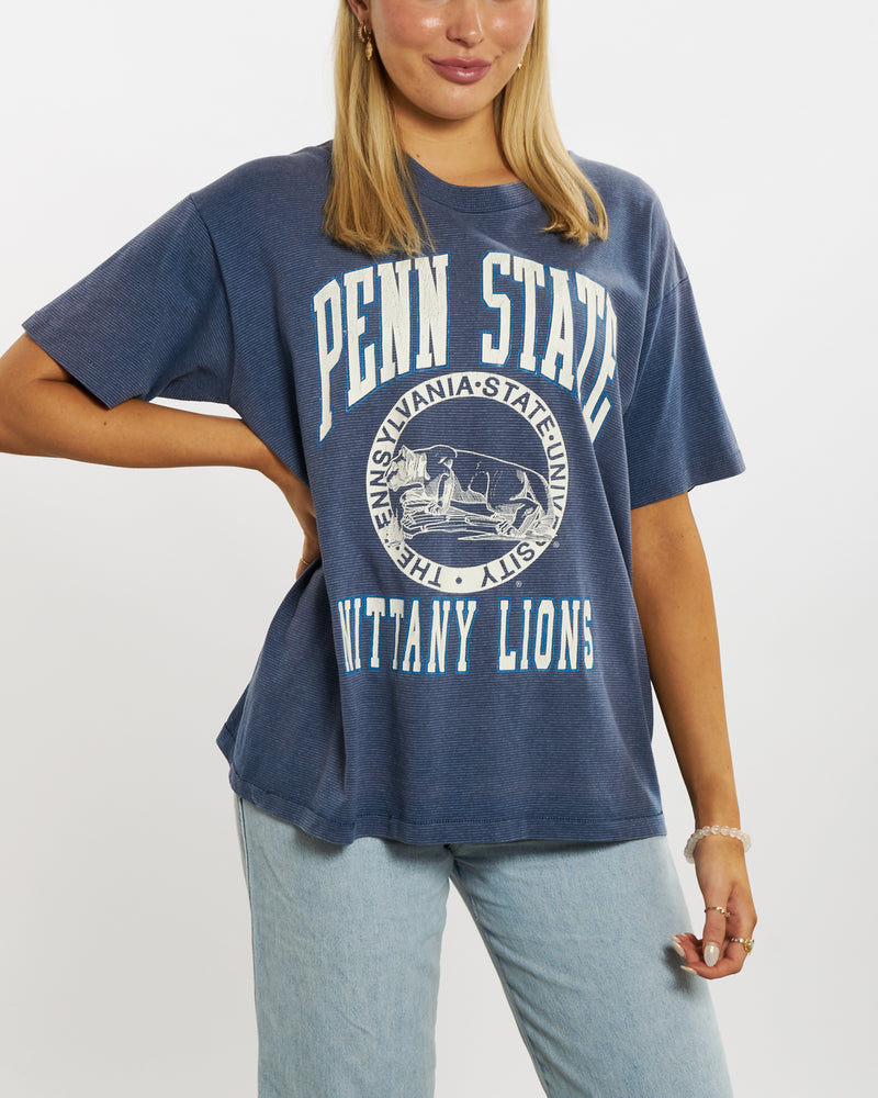 Vintage 90s NCAA Penn State Nittany Lions Tee <br>M , The Real Deal , newtown, sydney, australia, thrift store, opshop, preloved, secondhand, sustainable, retro, antique, 70s, 80s, 90s, 2000s, 00s, fashion, clothing, streetwear, trendy, garment, style, boutique, store, shop, archive, sale, cheap, best, top