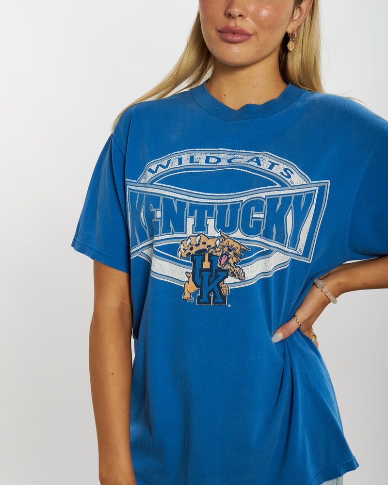 Vintage 90s NCAA Kentucky Wildcats Tee <br>M , The Real Deal , newtown, sydney, australia, thrift store, opshop, preloved, secondhand, sustainable, retro, antique, 70s, 80s, 90s, 2000s, 00s, fashion, clothing, streetwear, trendy, garment, style, boutique, store, shop, archive, sale, cheap, best, top