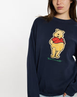 Vintage 90s Disney Winnie The Pooh Sweatshirt <br>M , The Real Deal , newtown, sydney, australia, thrift store, opshop, preloved, secondhand, sustainable, retro, antique, 70s, 80s, 90s, 2000s, 00s, fashion, clothing, streetwear, trendy, garment, style, boutique, store, shop, archive, sale, cheap, best, top