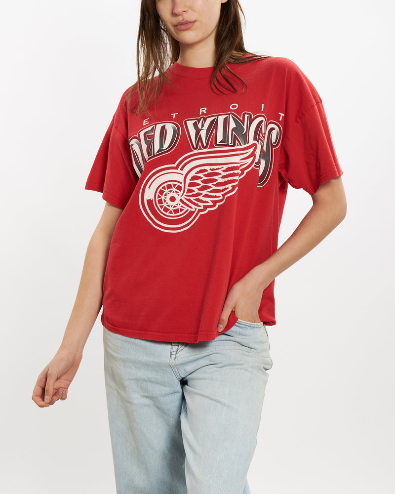 Vintage NHL Detroit Red Wings Tee <br>M , The Real Deal , newtown, sydney, australia, thrift store, opshop, preloved, secondhand, sustainable, retro, antique, 70s, 80s, 90s, 2000s, 00s, fashion, clothing, streetwear, trendy, garment, style, boutique, store, shop, archive, sale, cheap, best, top