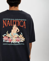 Vintage Nautica Pocket Tee <br>L , The Real Deal , newtown, sydney, australia, thrift store, opshop, preloved, secondhand, sustainable, retro, antique, 70s, 80s, 90s, 2000s, 00s, fashion, clothing, streetwear, trendy, garment, style, boutique, store, shop, archive, sale, cheap, best, top