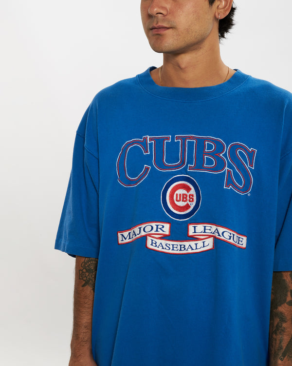 Vintage 90s MLB Chicago Cubs Tee <br>L , The Real Deal , newtown, sydney, australia, thrift store, opshop, preloved, secondhand, sustainable, retro, antique, 70s, 80s, 90s, 2000s, 00s, fashion, clothing, streetwear, trendy, garment, style, boutique, store, shop, archive, sale, cheap, best, top