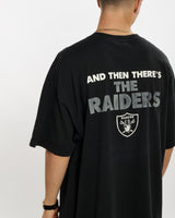 Vintage NFL Los Angeles Raiders Tee <br>L , The Real Deal , newtown, sydney, australia, thrift store, opshop, preloved, secondhand, sustainable, retro, antique, 70s, 80s, 90s, 2000s, 00s, fashion, clothing, streetwear, trendy, garment, style, boutique, store, shop, archive, sale, cheap, best, top