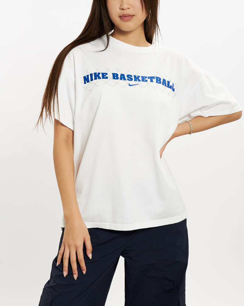 Vintage Nike Basketball Tee <br>S , The Real Deal , newtown, sydney, australia, thrift store, opshop, preloved, secondhand, sustainable, retro, antique, 70s, 80s, 90s, 2000s, 00s, fashion, clothing, streetwear, trendy, garment, style, boutique, store, shop, archive, sale, cheap, best, top