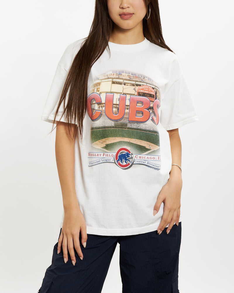 Vintage MLB Chicago Cubs Tee <br>S , The Real Deal , newtown, sydney, australia, thrift store, opshop, preloved, secondhand, sustainable, retro, antique, 70s, 80s, 90s, 2000s, 00s, fashion, clothing, streetwear, trendy, garment, style, boutique, store, shop, archive, sale, cheap, best, top