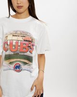 Vintage MLB Chicago Cubs Tee <br>S , The Real Deal , newtown, sydney, australia, thrift store, opshop, preloved, secondhand, sustainable, retro, antique, 70s, 80s, 90s, 2000s, 00s, fashion, clothing, streetwear, trendy, garment, style, boutique, store, shop, archive, sale, cheap, best, top