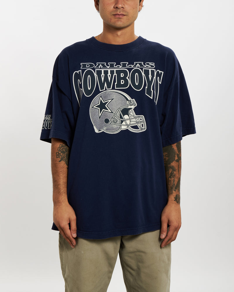 Vintage 90s NFL Dallas Cowboys Tee <br>L , The Real Deal , newtown, sydney, australia, thrift store, opshop, preloved, secondhand, sustainable, retro, antique, 70s, 80s, 90s, 2000s, 00s, fashion, clothing, streetwear, trendy, garment, style, boutique, store, shop, archive, sale, cheap, best, top