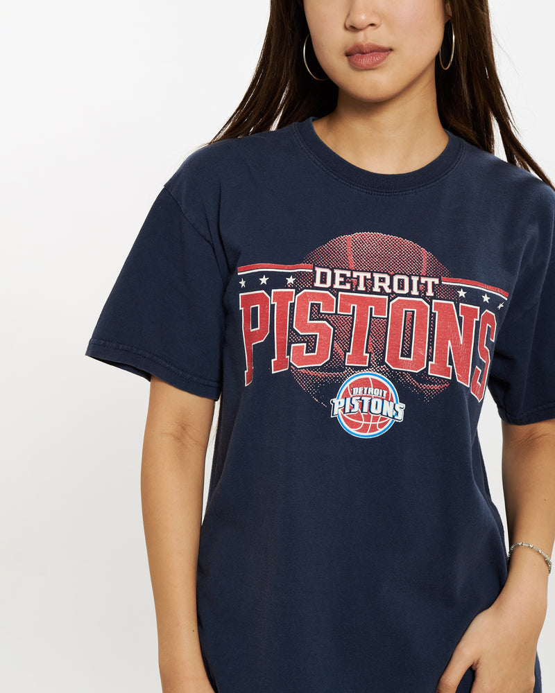 Vintage NBA Detroit Pistons Tee <br>S , The Real Deal , newtown, sydney, australia, thrift store, opshop, preloved, secondhand, sustainable, retro, antique, 70s, 80s, 90s, 2000s, 00s, fashion, clothing, streetwear, trendy, garment, style, boutique, store, shop, archive, sale, cheap, best, top