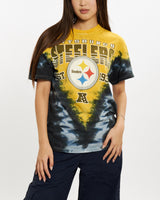 Vintage NFL Pittsburgh Steelers Tee <br>S , The Real Deal , newtown, sydney, australia, thrift store, opshop, preloved, secondhand, sustainable, retro, antique, 70s, 80s, 90s, 2000s, 00s, fashion, clothing, streetwear, trendy, garment, style, boutique, store, shop, archive, sale, cheap, best, top