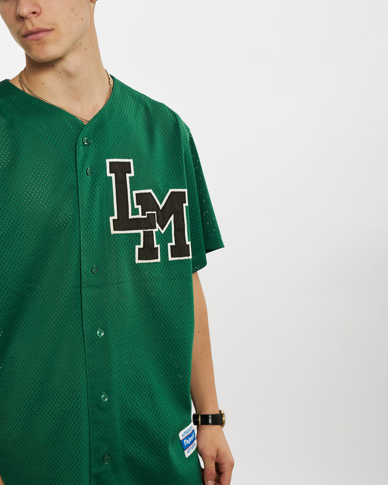 Vintage 90s MLB LM Authentic Majestic Jersey <br>L , The Real Deal , newtown, sydney, australia, thrift store, opshop, preloved, secondhand, sustainable, retro, antique, 70s, 80s, 90s, 2000s, 00s, fashion, clothing, streetwear, trendy, garment, style, boutique, store, shop, archive, sale, cheap, best, top