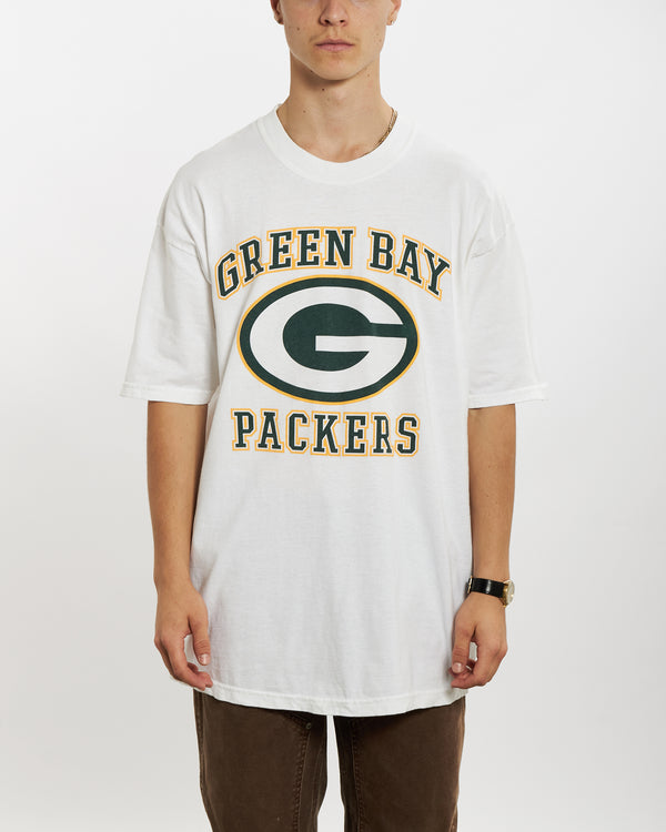 Vintage NFL Green Bay Packers Tee <br>L , The Real Deal , newtown, sydney, australia, thrift store, opshop, preloved, secondhand, sustainable, retro, antique, 70s, 80s, 90s, 2000s, 00s, fashion, clothing, streetwear, trendy, garment, style, boutique, store, shop, archive, sale, cheap, best, top