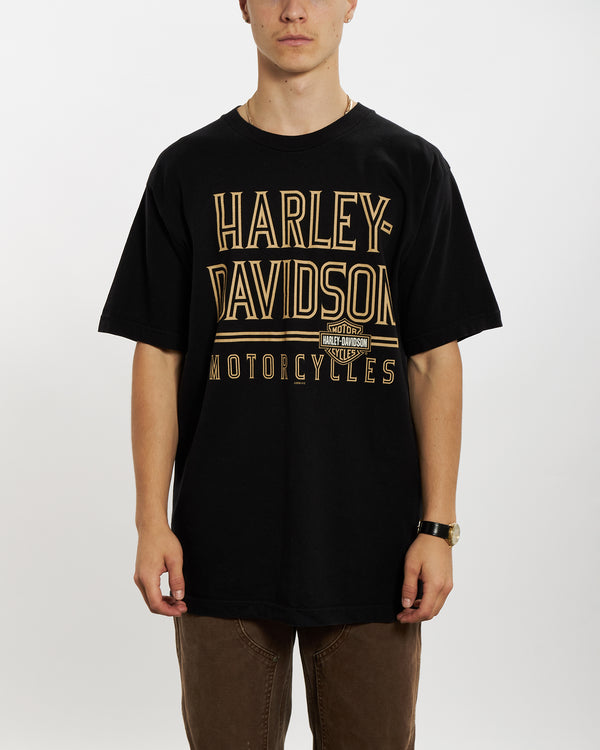 Vintage Harley Davidson Tee <br>L , The Real Deal , newtown, sydney, australia, thrift store, opshop, preloved, secondhand, sustainable, retro, antique, 70s, 80s, 90s, 2000s, 00s, fashion, clothing, streetwear, trendy, garment, style, boutique, store, shop, archive, sale, cheap, best, top