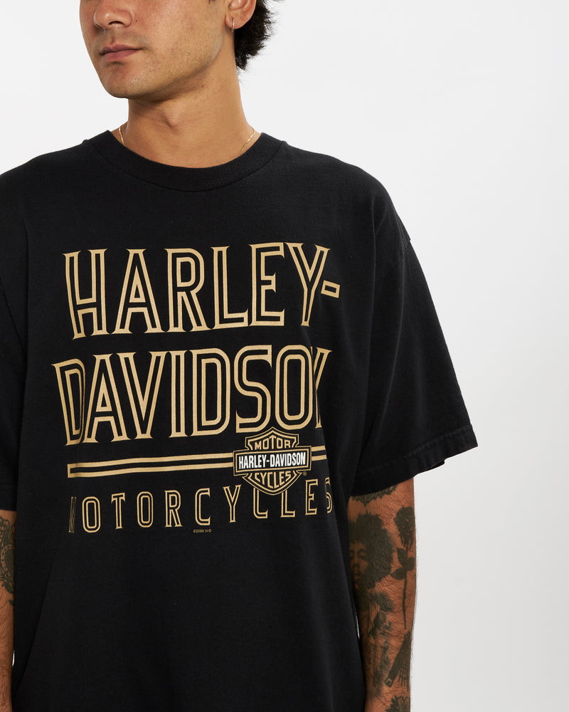 Vintage Harley Davidson Tee <br>L , The Real Deal , newtown, sydney, australia, thrift store, opshop, preloved, secondhand, sustainable, retro, antique, 70s, 80s, 90s, 2000s, 00s, fashion, clothing, streetwear, trendy, garment, style, boutique, store, shop, archive, sale, cheap, best, top