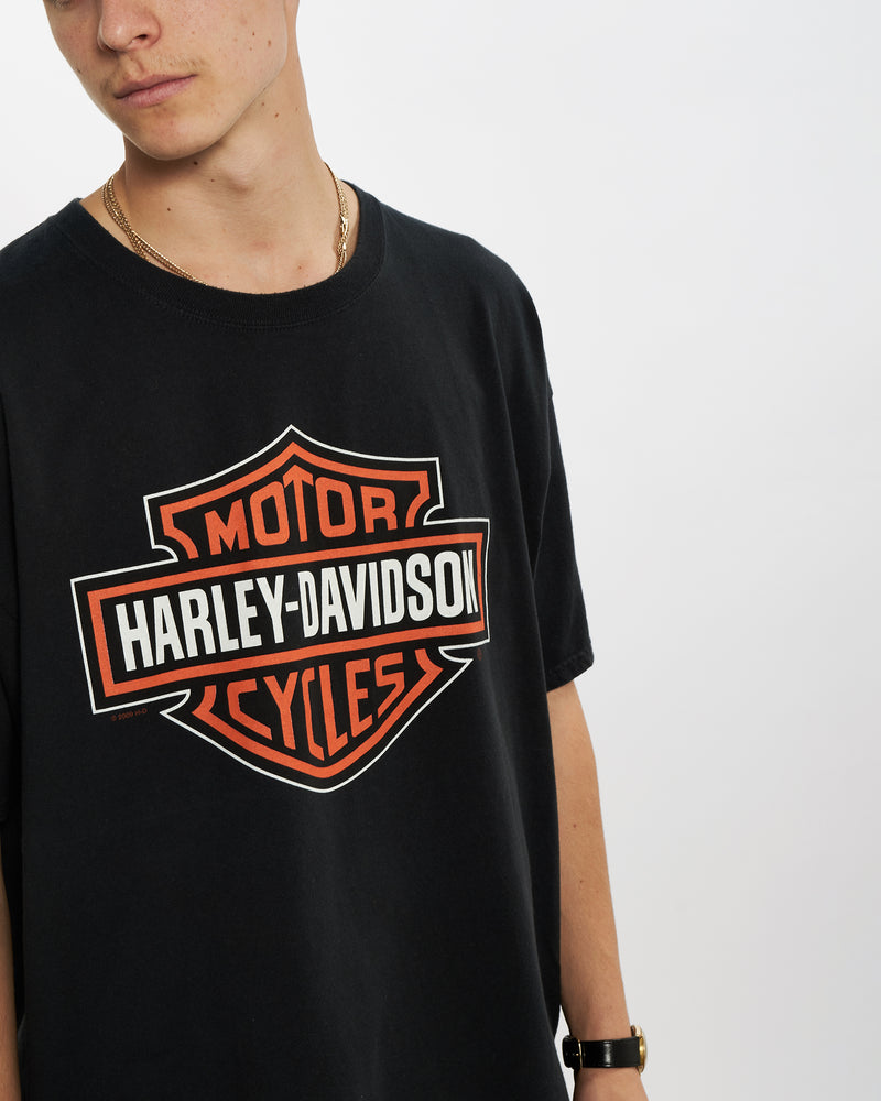 Vintage Harley Davidson Tee <br>L , The Real Deal , newtown, sydney, australia, thrift store, opshop, preloved, secondhand, sustainable, retro, antique, 70s, 80s, 90s, 2000s, 00s, fashion, clothing, streetwear, trendy, garment, style, boutique, store, shop, archive, sale, cheap, best, top