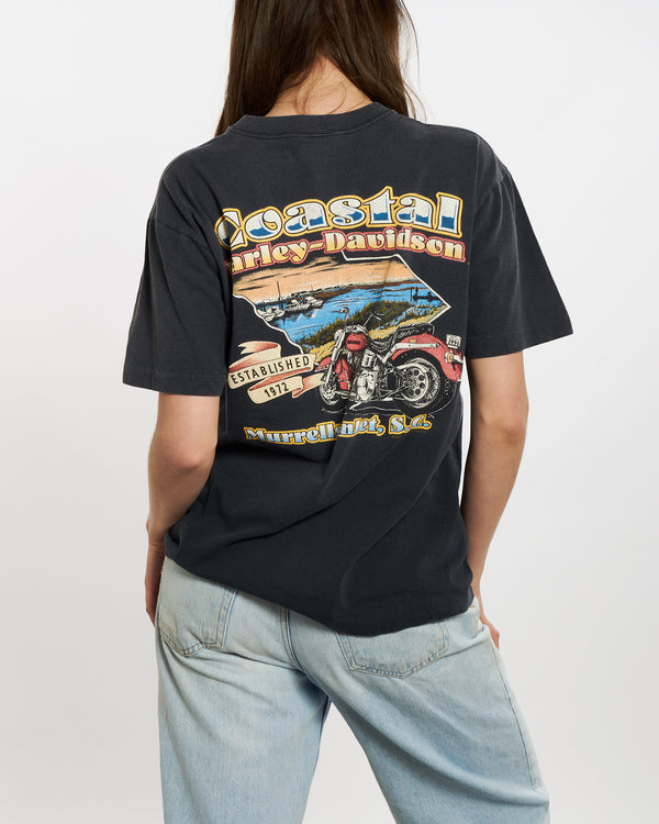 Vintage 1992 Harley Davidson Tee <br>M , The Real Deal , newtown, sydney, australia, thrift store, opshop, preloved, secondhand, sustainable, retro, antique, 70s, 80s, 90s, 2000s, 00s, fashion, clothing, streetwear, trendy, garment, style, boutique, store, shop, archive, sale, cheap, best, top