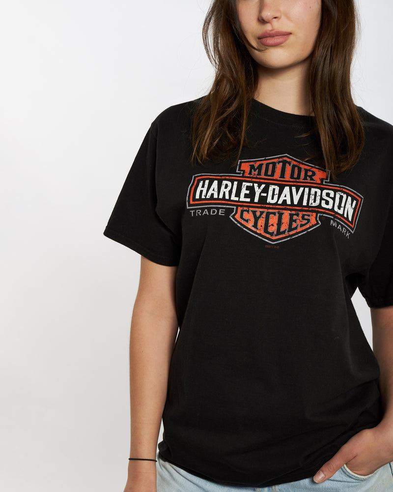 Vintage Harley Davidson Tee <br>M , The Real Deal , newtown, sydney, australia, thrift store, opshop, preloved, secondhand, sustainable, retro, antique, 70s, 80s, 90s, 2000s, 00s, fashion, clothing, streetwear, trendy, garment, style, boutique, store, shop, archive, sale, cheap, best, top