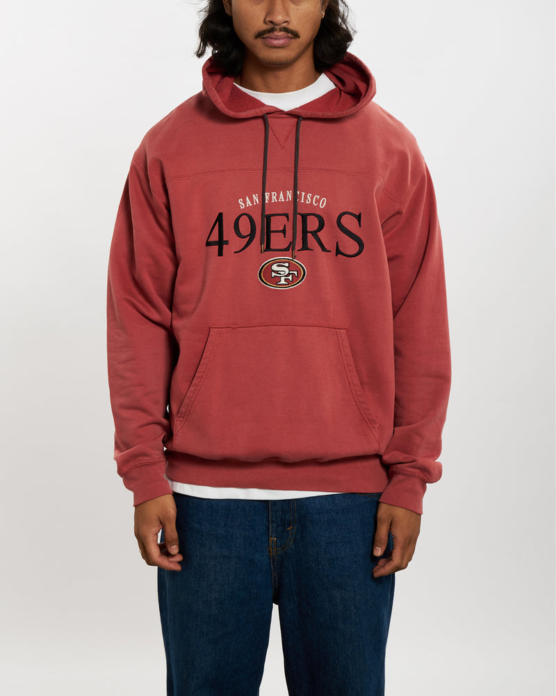 Vintage NFL San Francisco 49ers Hooded Sweatshirt <br>L