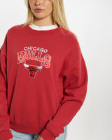 Vintage 90s NBA Chicago Bulls Sweatshirt <br>M , The Real Deal , newtown, sydney, australia, thrift store, opshop, preloved, secondhand, sustainable, retro, antique, 70s, 80s, 90s, 2000s, 00s, fashion, clothing, streetwear, trendy, garment, style, boutique, store, shop, archive, sale, cheap, best, top