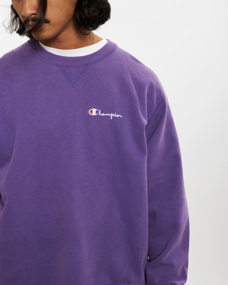 Vintage 90s Champion Sweatshirt <br>L , The Real Deal , newtown, sydney, australia, thrift store, opshop, preloved, secondhand, sustainable, retro, antique, 70s, 80s, 90s, 2000s, 00s, fashion, clothing, streetwear, trendy, garment, style, boutique, store, shop, archive, sale, cheap, best, top