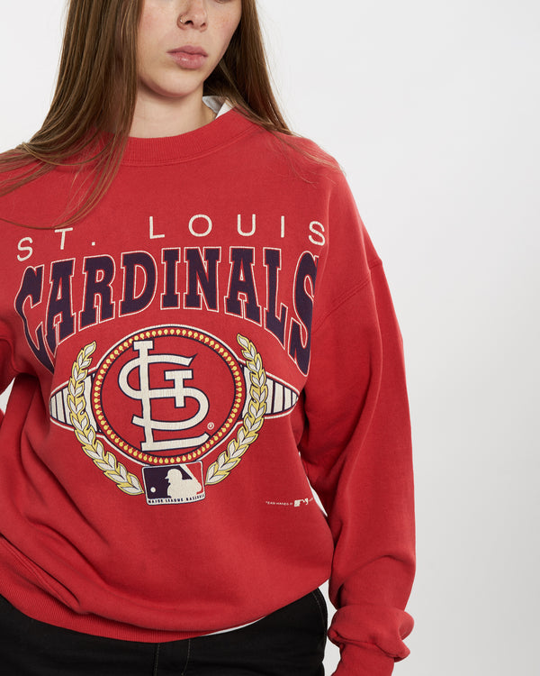 Vintage 1993 MLB St. Louis Cardinals Sweatshirt <br>M , The Real Deal , newtown, sydney, australia, thrift store, opshop, preloved, secondhand, sustainable, retro, antique, 70s, 80s, 90s, 2000s, 00s, fashion, clothing, streetwear, trendy, garment, style, boutique, store, shop, archive, sale, cheap, best, top