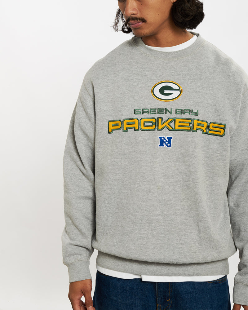 Vintage NFL Green Bay Packers Sweatshirt <br>L , The Real Deal , newtown, sydney, australia, thrift store, opshop, preloved, secondhand, sustainable, retro, antique, 70s, 80s, 90s, 2000s, 00s, fashion, clothing, streetwear, trendy, garment, style, boutique, store, shop, archive, sale, cheap, best, top