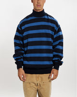 90s Polo Ralph Lauren Deadstock Mock Neck Sweatshirt <br>XXL