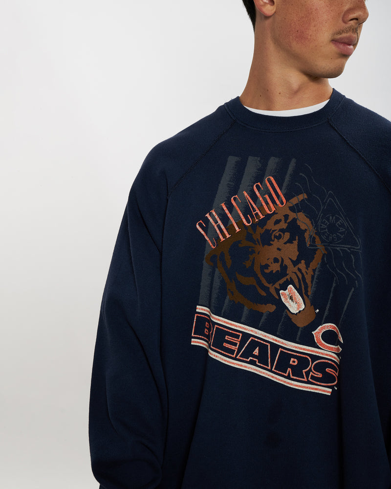 Vintage 90s NFL Chicago Bears Tee <br>XXL , The Real Deal , newtown, sydney, australia, thrift store, opshop, preloved, secondhand, sustainable, retro, antique, 70s, 80s, 90s, 2000s, 00s, fashion, clothing, streetwear, trendy, garment, style, boutique, store, shop, archive, sale, cheap, best, top