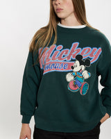 Vintage 90s Disney Mickey Mouse Sweatshirt <br>M , The Real Deal , newtown, sydney, australia, thrift store, opshop, preloved, secondhand, sustainable, retro, antique, 70s, 80s, 90s, 2000s, 00s, fashion, clothing, streetwear, trendy, garment, style, boutique, store, shop, archive, sale, cheap, best, top