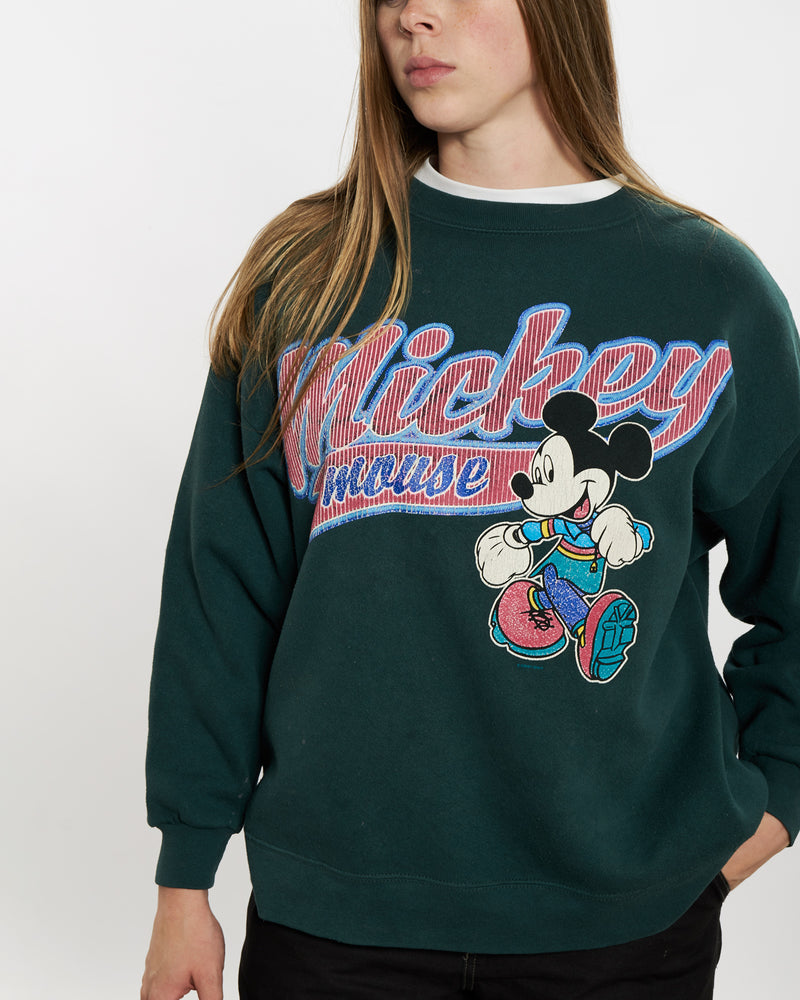 Vintage 90s Disney Mickey Mouse Sweatshirt <br>M