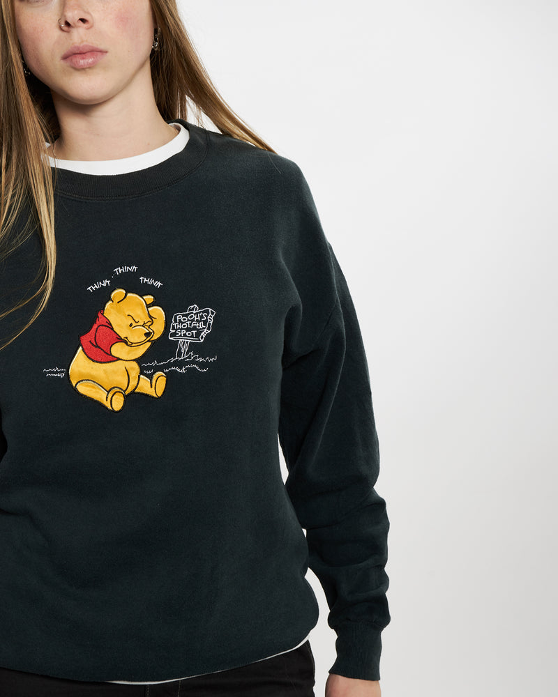 Vintage Disney Winnie The Pooh Sweatshirt <br>M , The Real Deal , newtown, sydney, australia, thrift store, opshop, preloved, secondhand, sustainable, retro, antique, 70s, 80s, 90s, 2000s, 00s, fashion, clothing, streetwear, trendy, garment, style, boutique, store, shop, archive, sale, cheap, best, top