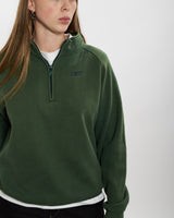 Vintage Reebok Quarter Zip Sweater <br>M