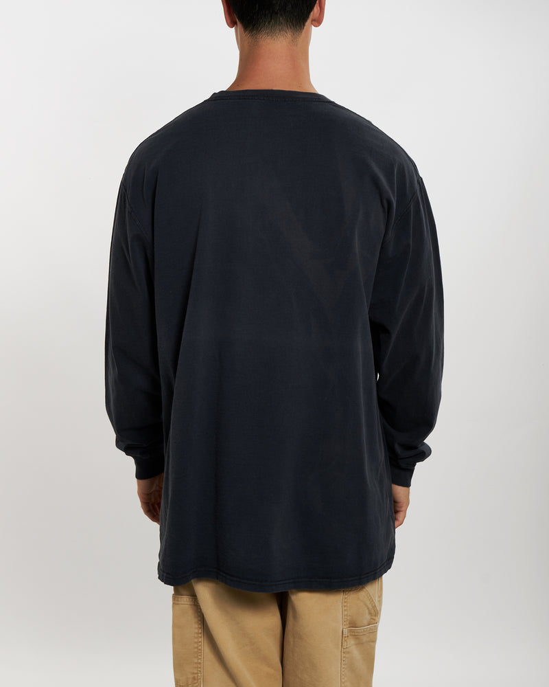 Vintage 90s Carhartt Long Sleeve Pocket Tee <br>XXL