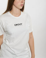 Vintage 90s DKNY 'The Fragrance' Tee <br>M , The Real Deal , newtown, sydney, australia, thrift store, opshop, preloved, secondhand, sustainable, retro, antique, 70s, 80s, 90s, 2000s, 00s, fashion, clothing, streetwear, trendy, garment, style, boutique, store, shop, archive, sale, cheap, best, top