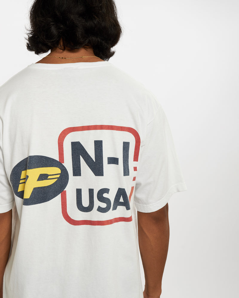 Vintage 90s Nautica 'Performance' Tee <br>L