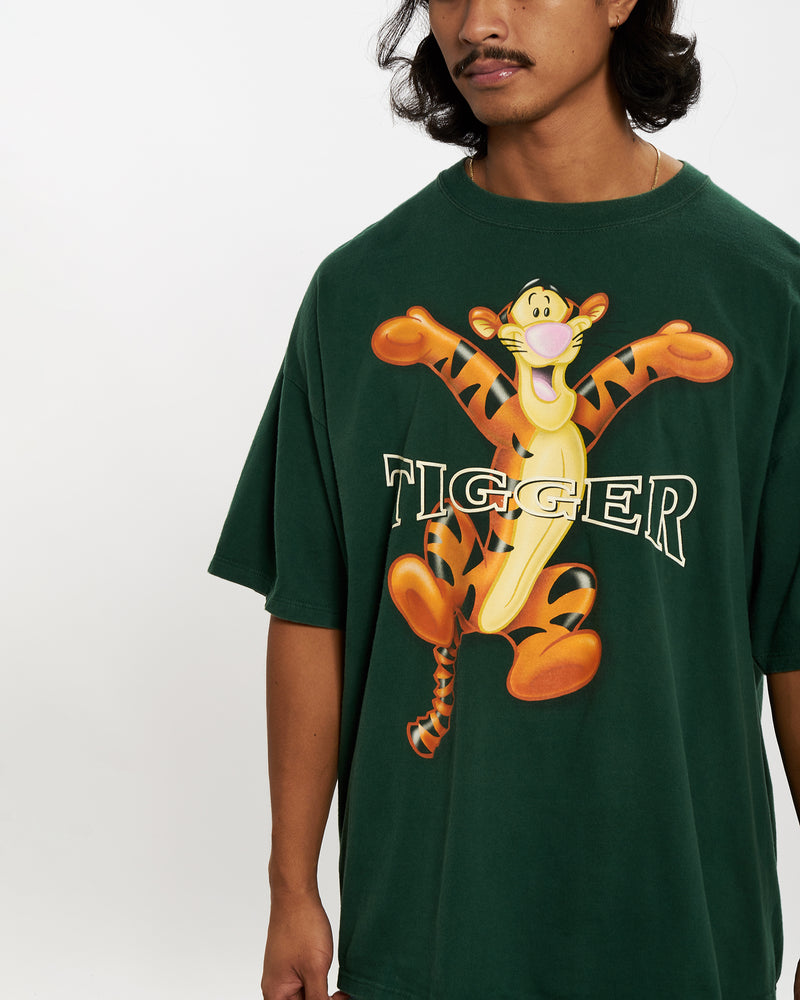 Vintage 90s Disney Tigger Tee <br>L , The Real Deal , newtown, sydney, australia, thrift store, opshop, preloved, secondhand, sustainable, retro, antique, 70s, 80s, 90s, 2000s, 00s, fashion, clothing, streetwear, trendy, garment, style, boutique, store, shop, archive, sale, cheap, best, top