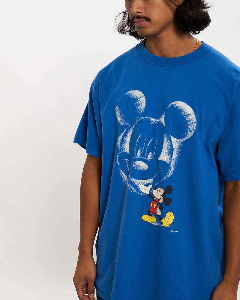 Vintage 90s Disney Mickey Mouse Tee <br>L