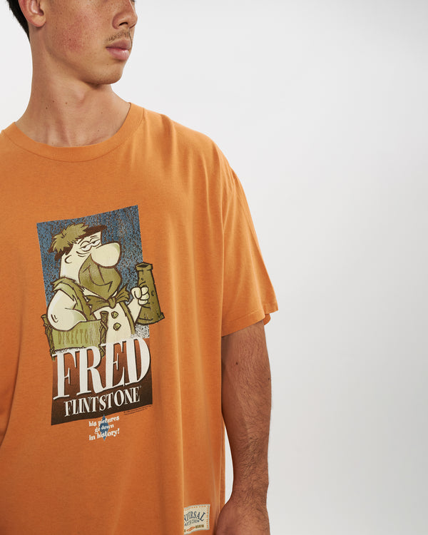 Vintage 1996 Fred Flintstone Tee <br>XXL , The Real Deal , newtown, sydney, australia, thrift store, opshop, preloved, secondhand, sustainable, retro, antique, 70s, 80s, 90s, 2000s, 00s, fashion, clothing, streetwear, trendy, garment, style, boutique, store, shop, archive, sale, cheap, best, top