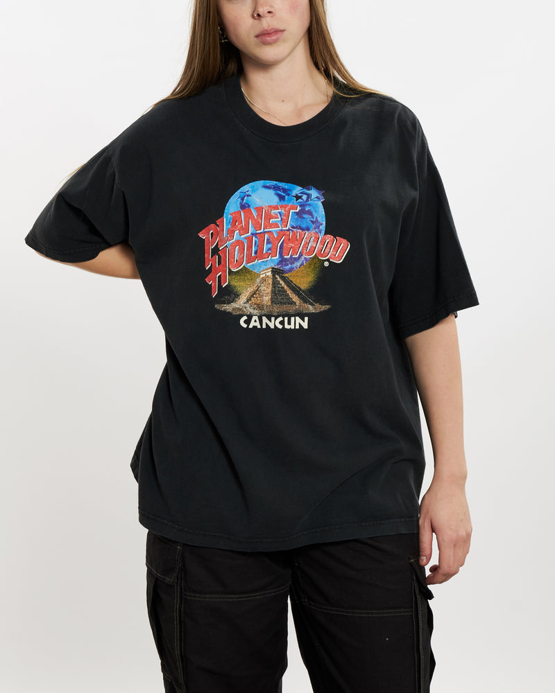 Vintage 90s Planet Hollywood 'Cancun' Tee <br>L