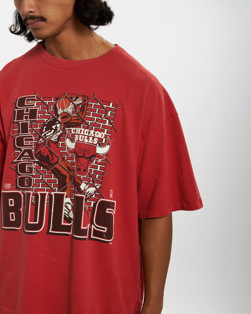 Vintage 1993 NBA Chicago Bulls Tee <br>L , The Real Deal , newtown, sydney, australia, thrift store, opshop, preloved, secondhand, sustainable, retro, antique, 70s, 80s, 90s, 2000s, 00s, fashion, clothing, streetwear, trendy, garment, style, boutique, store, shop, archive, sale, cheap, best, top