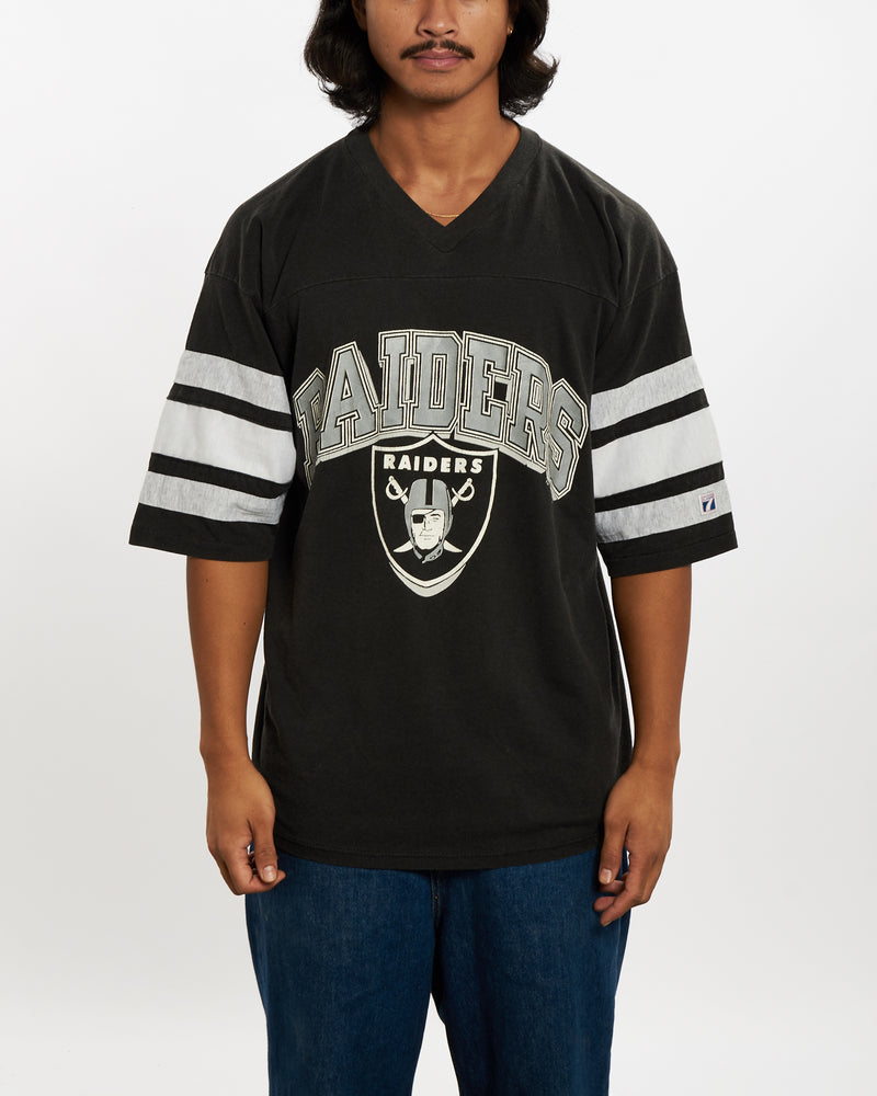 Vintage 1990 NFL Oakland Raiders Jersey <br>L