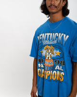 Vintage 1998 NCAA Kentucky Wildcats Tee <br>L , The Real Deal , newtown, sydney, australia, thrift store, opshop, preloved, secondhand, sustainable, retro, antique, 70s, 80s, 90s, 2000s, 00s, fashion, clothing, streetwear, trendy, garment, style, boutique, store, shop, archive, sale, cheap, best, top