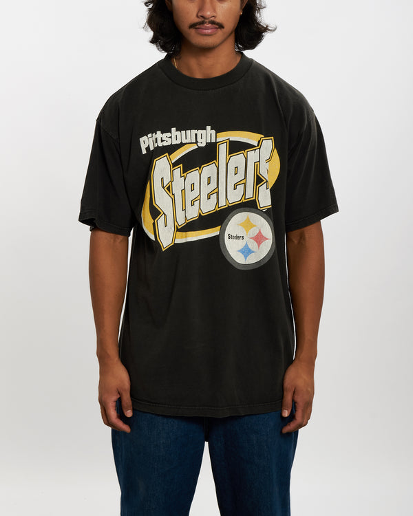 Vintage 90s NFL Pittsburgh Steelers Tee <br>L